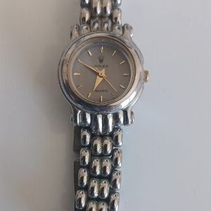 Rolex Two-Tone Silver and Gold Watch